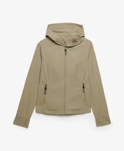 Bench Hooded Funnel Neck Ripstop Jacket