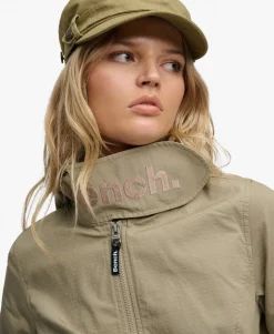 Bench Hooded Funnel Neck Ripstop Jacket