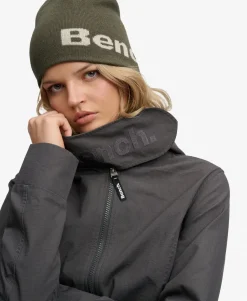 Bench Hooded Funnel Neck Ripstop Jacket