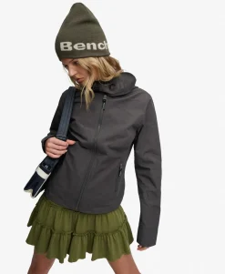 Bench Hooded Funnel Neck Ripstop Jacket