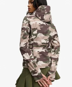Bench Hooded Funnel Neck Ripstop Jacket