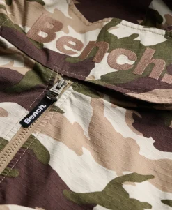 Bench Hooded Funnel Neck Ripstop Jacket