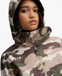 Bench Hooded Funnel Neck Ripstop Jacket