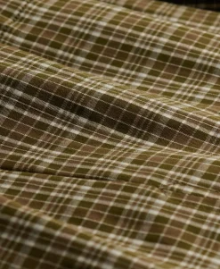 Bench Logo Pleated Check Mini Skirt