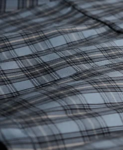 Bench Logo Pleated Check Mini Skirt