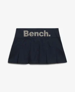 Bench Logo Pleated Peached Mini Skirt