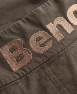 Bench Logo Pleated Twill Mini Skirt