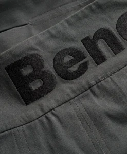 Bench Logo Pleated Twill Mini Skirt