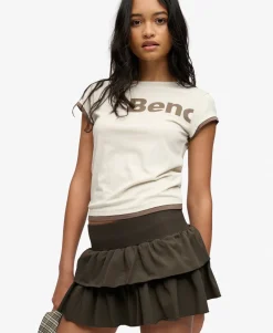 Bench Low Rise Tiered Skirt