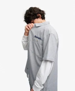 Bench Mechanic Short Sleeve Boxy Shirt
