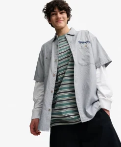 Bench Mechanic Short Sleeve Boxy Shirt