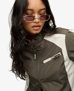 Bench Racer Shell Double Zip Jacket