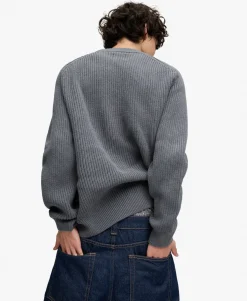 Bench Ribbed Boxy Jumper