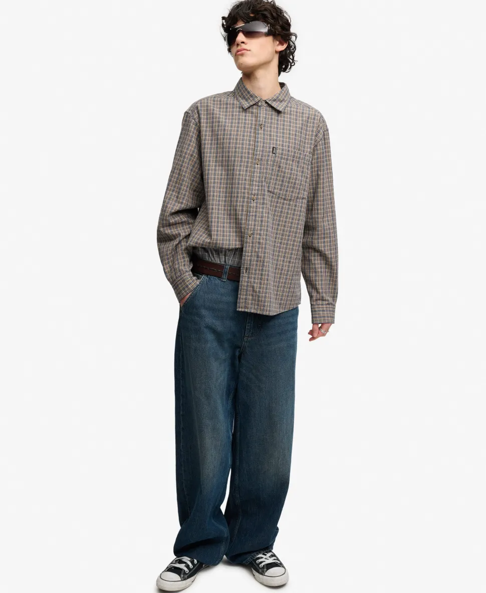 Bench Skater Check Long Sleeve Shirt