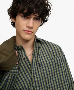 Bench Skater Check Long Sleeve Shirt