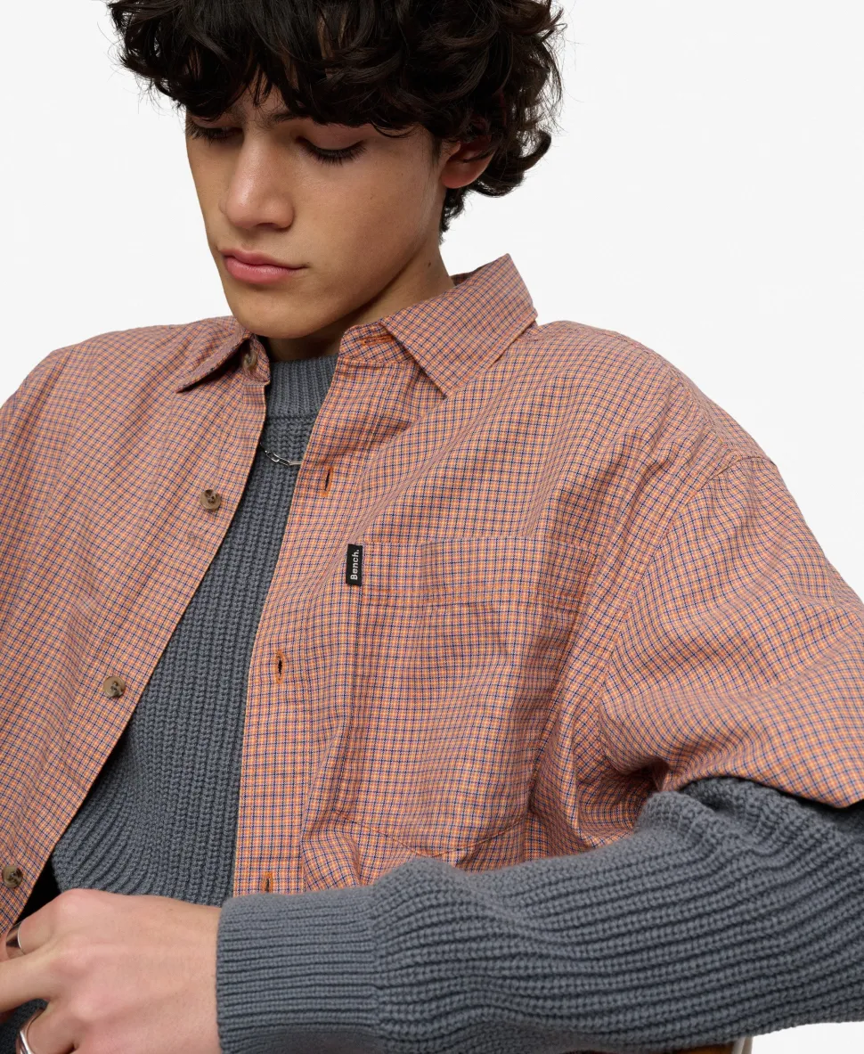 Bench Skater Check Short Sleeves Shirt