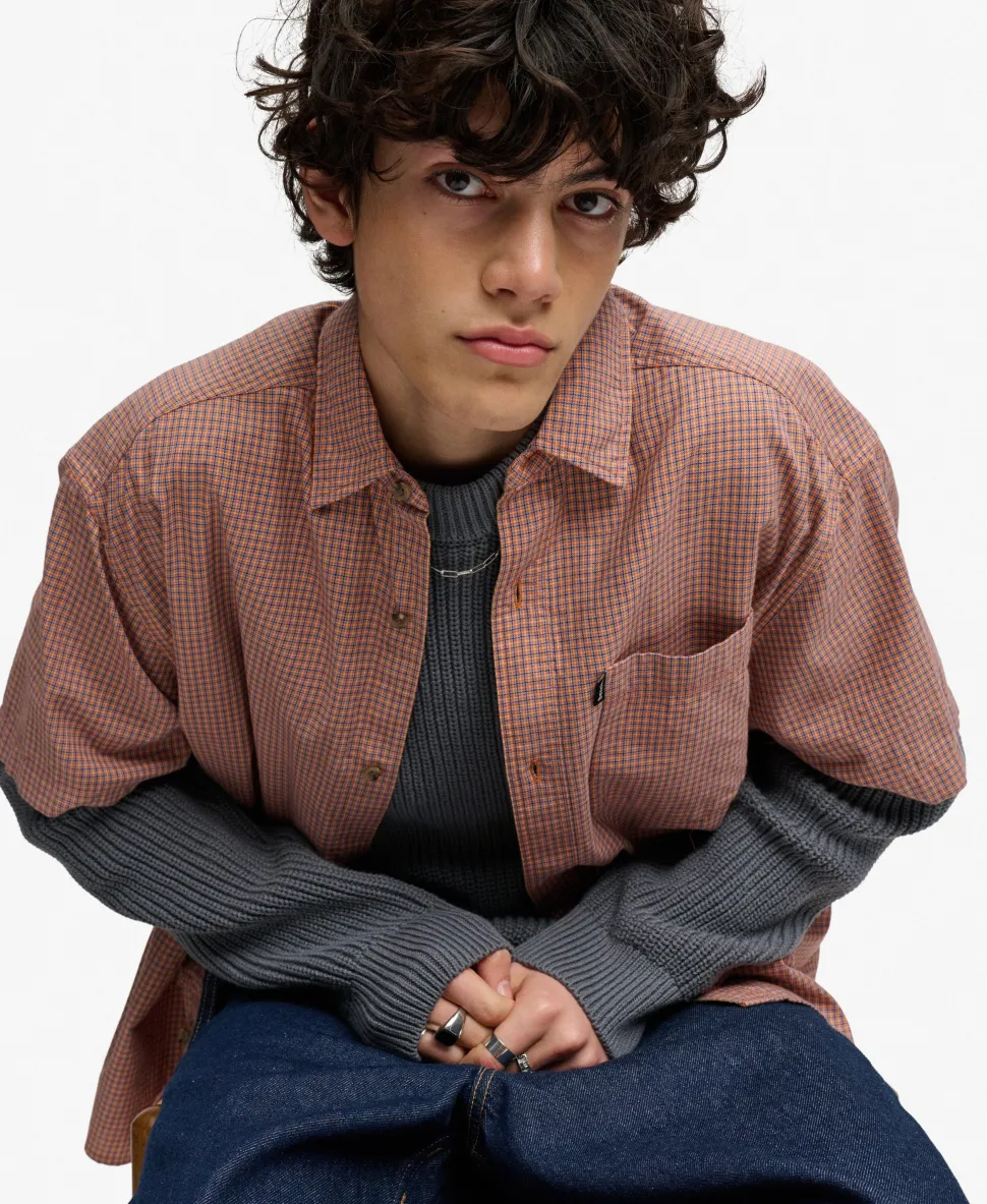 Bench Skater Check Short Sleeves Shirt
