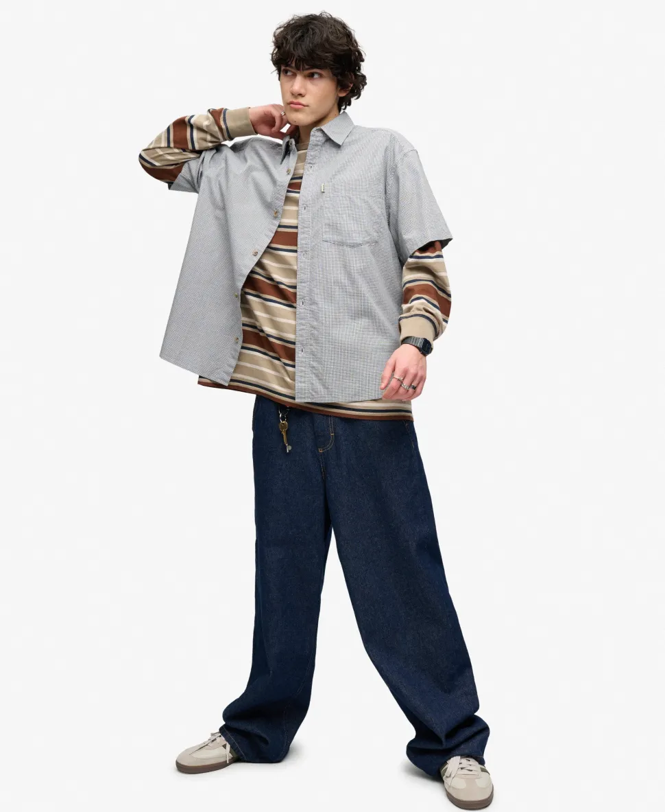 Bench Skater Check Short Sleeves Shirt