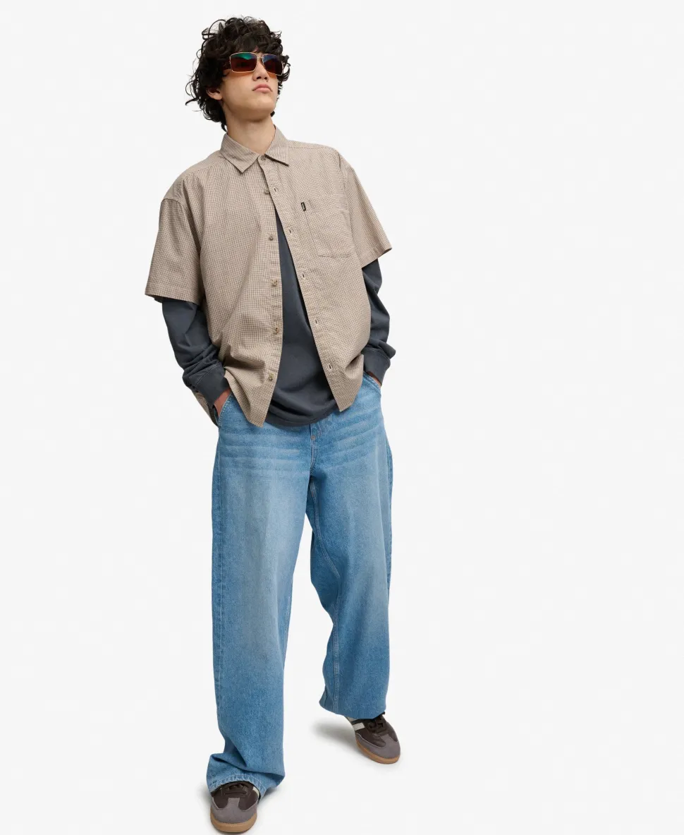 Bench Skater Check Short Sleeves Shirt
