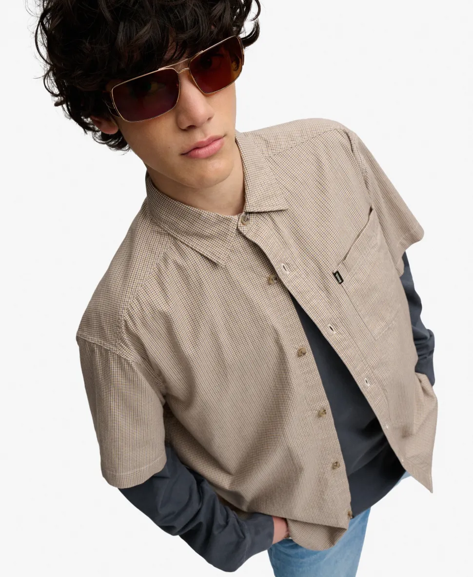 Bench Skater Check Short Sleeves Shirt