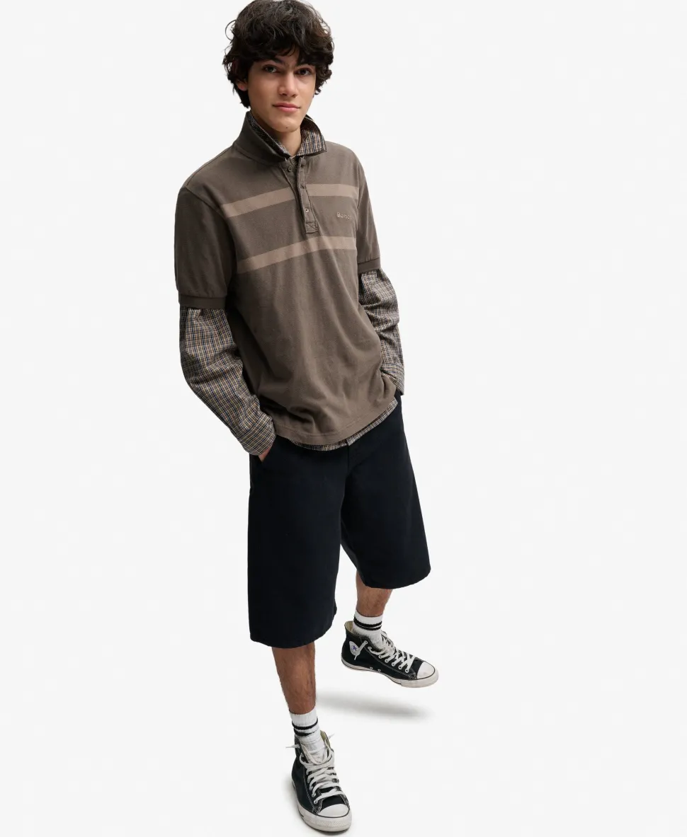 Bench Supersoft Logo Polo Shirt