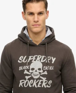 Black Skull Hoodie