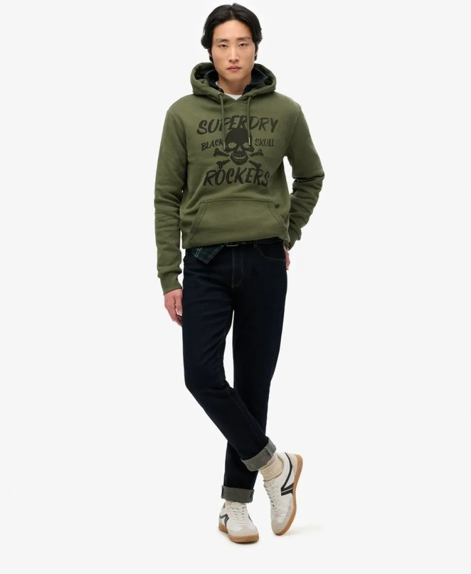 Black Skull Hoodie