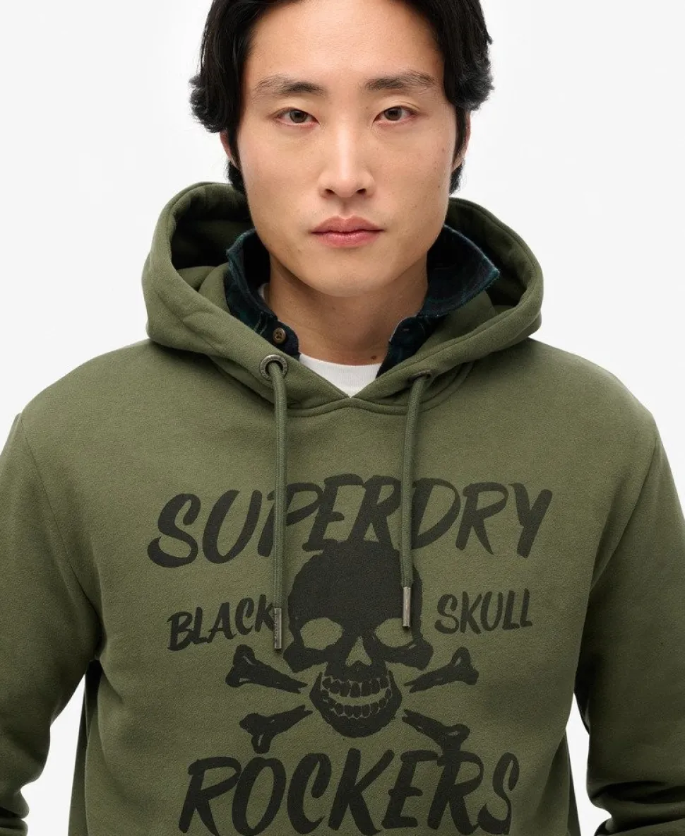 Black Skull Hoodie