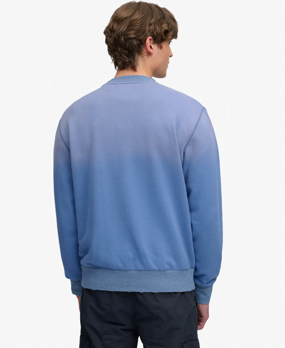 Block Text Crew Neck Sweatshirt