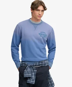 Block Text Crew Neck Sweatshirt
