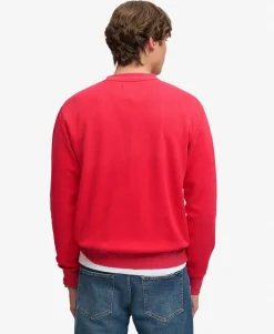 Block Text Crew Neck Sweatshirt