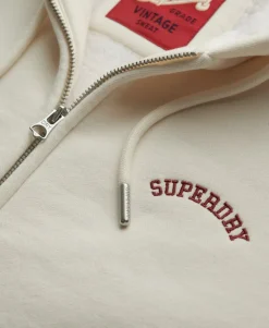 Borg Lined Zip Hoodie