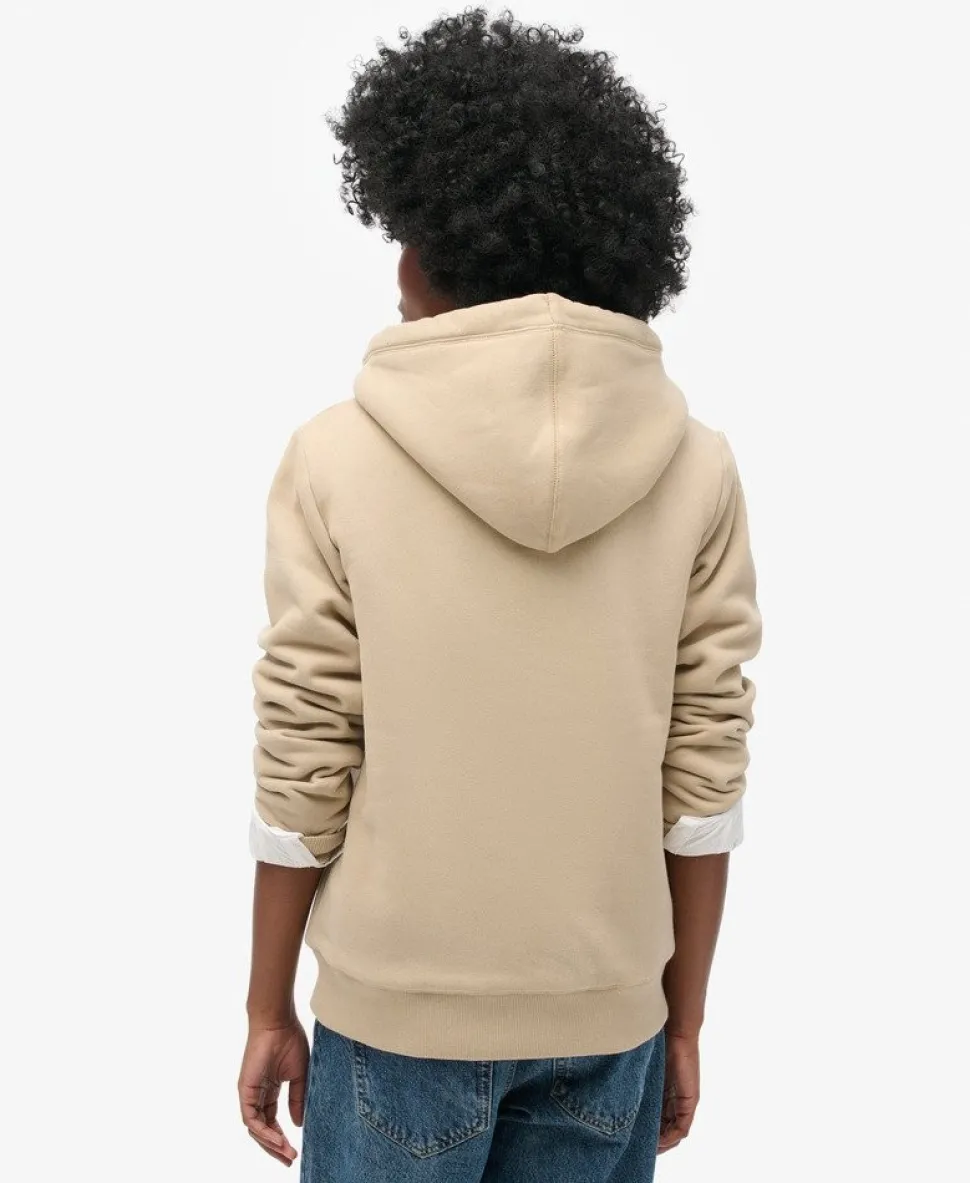 Borg Lined Zip Hoodie