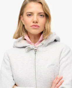 Borg Lined Zip Hoodie