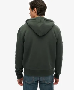 Borg Lined Zip Hoodie