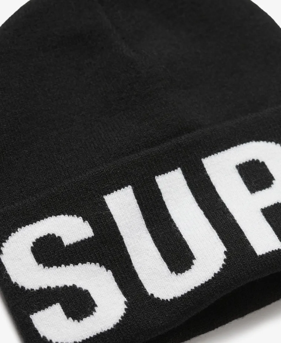 Branded Knitted Beanie Hat