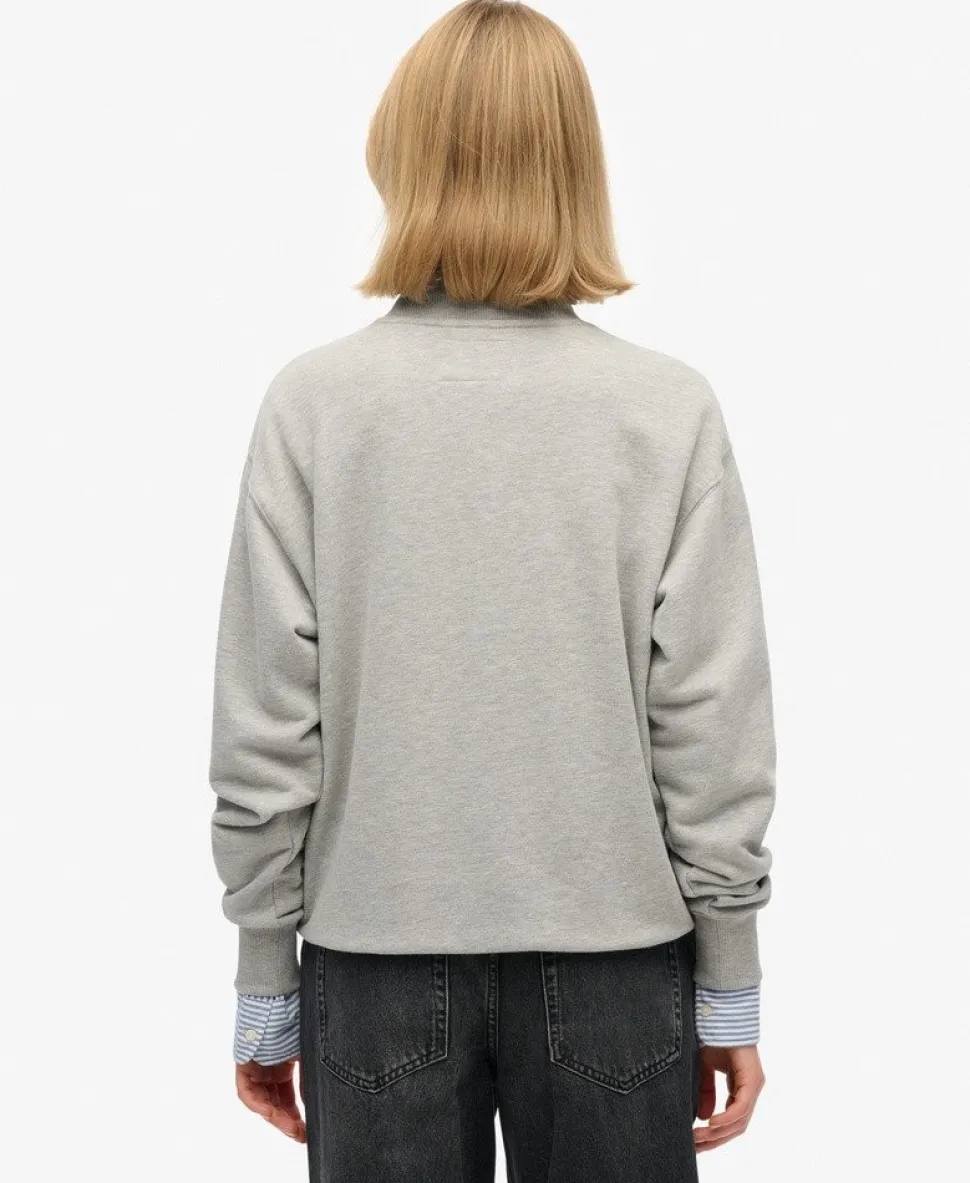 British Design Relaxed Crew Sweatshirt