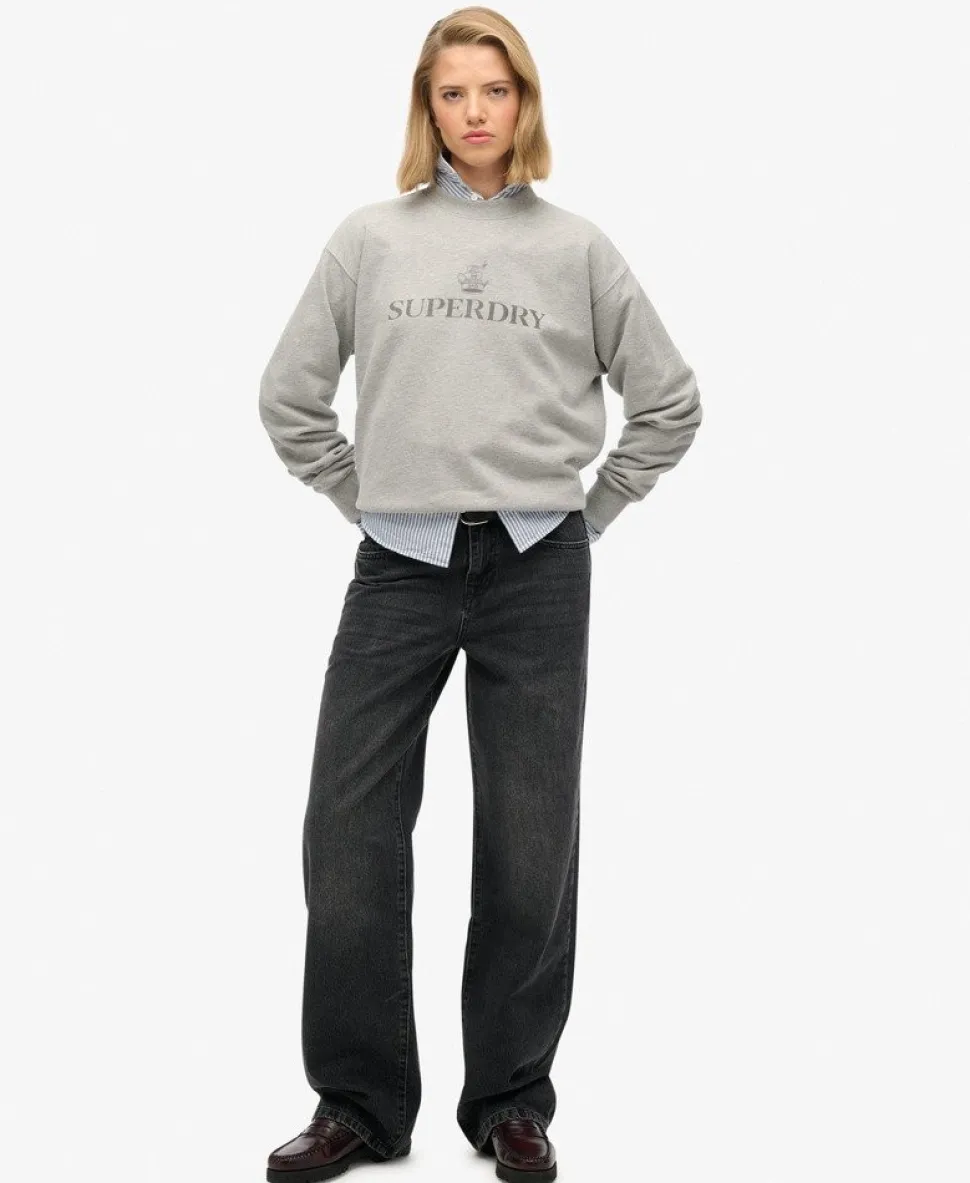 British Design Relaxed Crew Sweatshirt