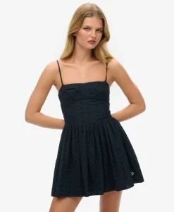 Broderie Cami Mini Dress
