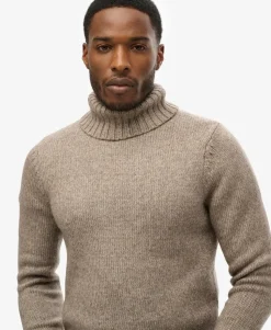 Brushed Roll Neck Jumper