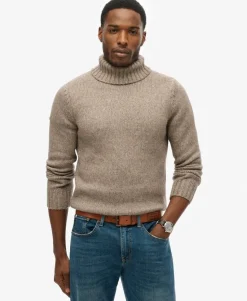 Brushed Roll Neck Jumper