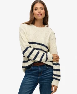 Cable Crew Neck Jumper