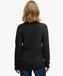 Cable Half Zip Knit