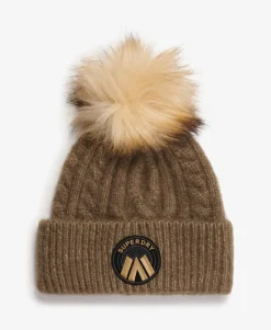 Cable Luxe Knit Beanie Hat
