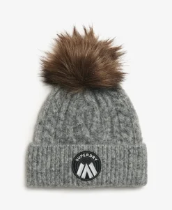 Cable Luxe Knit Beanie Hat
