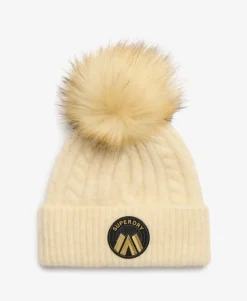 Cable Luxe Knit Beanie Hat