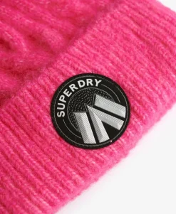 Cable Luxe Knit Beanie Hat