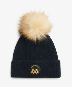 Cable Luxe Knit Beanie Hat
