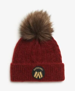Cable Luxe Knit Beanie Hat