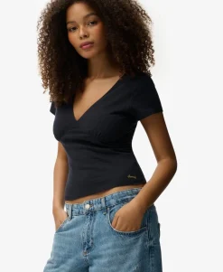 Cap Sleeve Corset Top